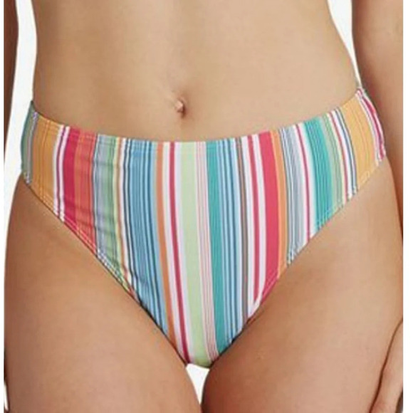 Roxy hi cut bikini bottom  size M bnwt - Picture 3 of 5